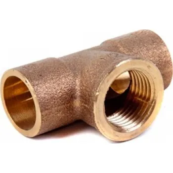 Fitinka T-kus pájecí Sanha Cu 4130G 28×1/2" vnitřní závit