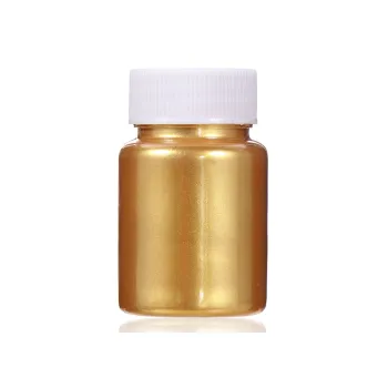 Jedlá dekorace na dort PRACHOVÁ ZLATÁ prach.zlatá