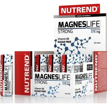 Doplněk stravy MagnesLife Strong - Nutrend Balení: 20 x 60 ml.