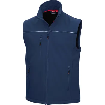 Dámská vesta NITRAS MOTION TEX LIGHT, softshellová vesta, tmavě modrá Velikost: XL