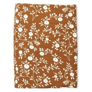 A Little Lovely Company - Mušelínová osuška XL, blossom - caramel