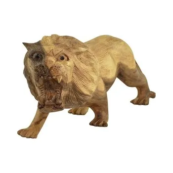 Dřevěná dekorace Lev 20 - var. A