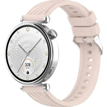 Příslušenství k chytrým hodinkám VSECHNONAMOBIL 90269 PRINTY Silikonový řemínek pro Huawei Watch GT 5 41mm / GT 6 41mm růžový
