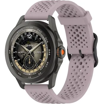 Příslušenství k chytrým hodinkám VSECHNONAMOBIL 91402 AIRY Silikonový řemínek pro Xiaomi Watch S4 Sport fialový
