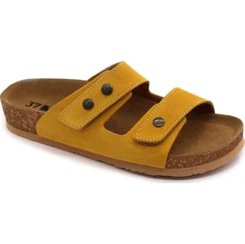 Dámská zdravotní obuv Leon Leons Elis 4050 - Žlutá Barva: Žlutá, Velikost: 39