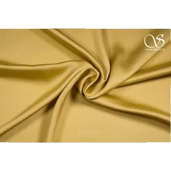 Lyocell satén, žlutý, sartor.cz