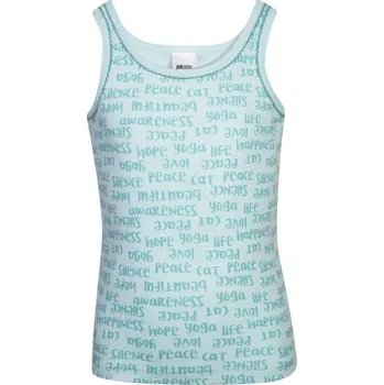 Pleas Dívčí košilka se širokým ramínkem mentol 104 (165312-708-104)