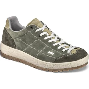 Pánská treková obuv obuv city nízká pánská LOMER BIO NATURALE FLAT, catfish/olive - 46