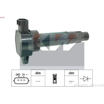 Zapalovací cívka Zapalovací cívka KW 470 503