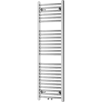 Radiátor Mexen Ares koupelnový radiátor 1200 x 400 mm, 349 W, chrom - W102-1200-400-00-01 Koupelnové radiátory