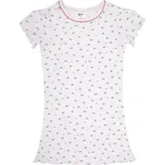 Pleas Dívčí noční košile s krátkým rukávem bílá 2 104 (168791-192-104)