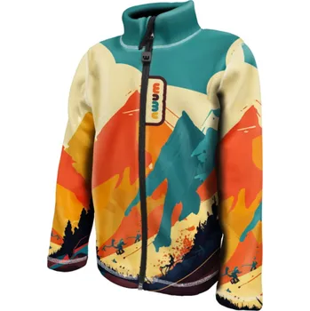 Chlapecká mikina WAMU® ČR Dětská fleecová mikina WAMU Mountain Bike Velikost: 152/158