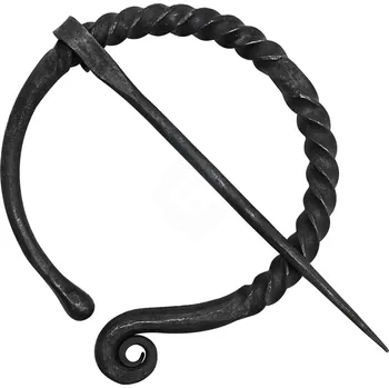 Karnevalový kostým House of Warfare Asymetrická ručně kovaná oděvní spona s&nbsp;krouceným tělem