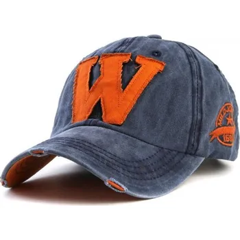 Kšiltovka ANG-E kšiltovka s nápisem W modrá Ang-e F28046W