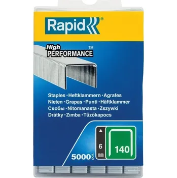 Průmyslová sponka Spony Rapid High Performance 140 11,3×6×0,7 mm 5 000 ks