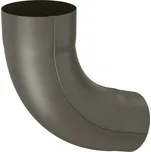 Koleno jednodílné DEKRAIN ROBUST 100 RAL 8014 Testa di Moro