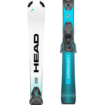 Sjezdové lyže Dětské sjezdové lyže Head SUPERSHAPE + JRS 7.5 GW CA 160 Bílá, Modrá, Černá