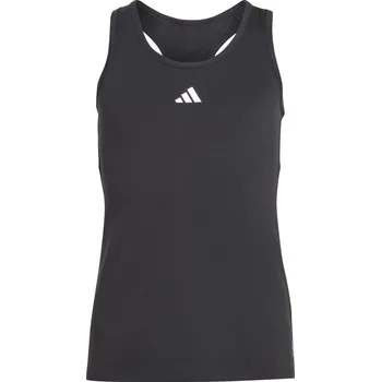 Dívčí tričko adidas AEROREADY Techfit Tank Top Kids Black/White 9-10 Years