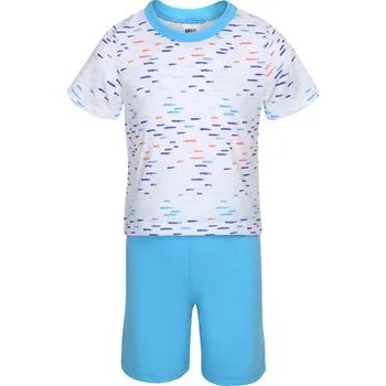 Chlapecké pyžamo Pleas Dětské krátké pyžamo bílá 2 128 (181282-192-128)