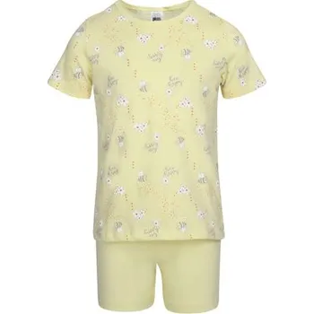Chlapecké pyžamo Pleas Dětské krátké pyžamo světle žlutá 104 (181277-607-104)