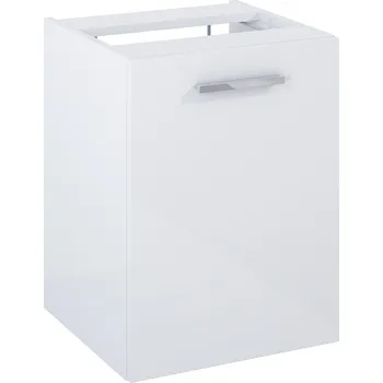 Koupelnový nábytek Roca Kwadro skříňka 39.8x38.4x53 cm boční závěsná bílá A857973806