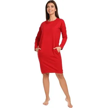 Dámské šaty Pleas Dámské šaty červená 2XL (180777-500-046)