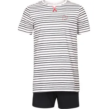 Dívčí pyžamo Pleas Dívčí krátké pyžamo bílá 176 (179755-100-176)