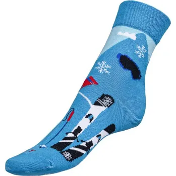 Ponožky Lyže-snowboard Modrá BX1000923 - 39-42