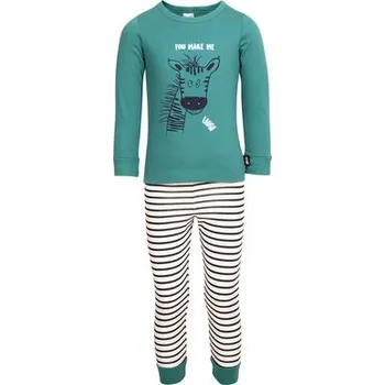 Chlapecké pyžamo Pleas Dětské dlouhé pyžamo s potiskem zelená 092 (179517-700-092)