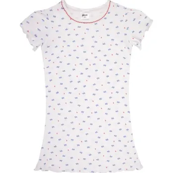 Dívčí noční košile Pleas Dívčí noční košile s krátkým rukávem bílá 2 116 (168791-192-116)