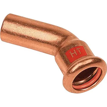 Vodovodní potrubí Oblouk 45° Sanha PRESS SOLAR Cu 18 MF 12040