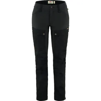 kalhoty turistické dámské FJÄLLRÄVEN Keb Trousers Curved W, Reg Black - 48