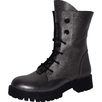 Dámské lodičky Misstic dámská zimní kotníková obuv AZI-MST-854 Barva: stříbrná, Velikost: 40