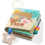 BabyOno Měkká senzorická knížka