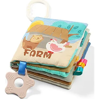 Hračka pro nejmenší BabyOno Měkká senzorická knížka