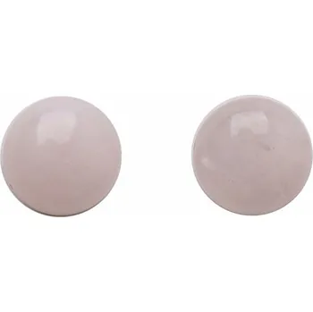 Náušnice Růženín náušnice pecky s velkým korálkem ø 12 mm