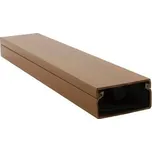 Lišta Malpro 40×20 imitace dřeva tmavá