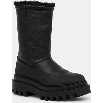 Dámské kozačky Nízké kozačky Calvin Klein Jeans FLATFORM CHELSEA BOOT PADDED YW0YW01558 černá 99X, EUR 40