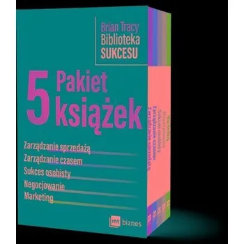 Osobní rozvoj Pakiet Brian Tracy Biblioteka Sukcesu. Zarządzanie sprzedażą / Zarządzanie czasem / Sukces osobisty / Negocjowanie / Market - Brian Tracy