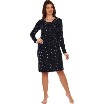 Dámské noční prádlo Pleas Dámská noční košile s dlouhým rukávem lila XS (178650-820-036)