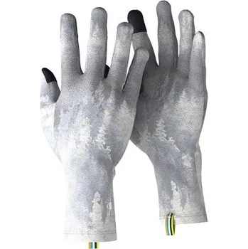 Rukavice Smartwool Thermal Merino Glove, light gray foggy pines - prstové rukavice S
