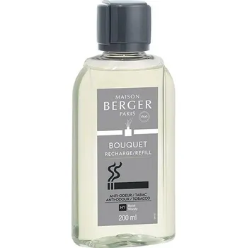 Aroma difuzér Maison Berger Paris Náplň do Difuzéru Proti zápachu tabáku – Dřevitá vůně, 200 ml