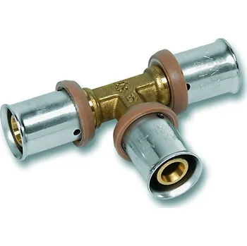 Fitinka T-kus Sanha 3fit-Press 20×20×20 mm