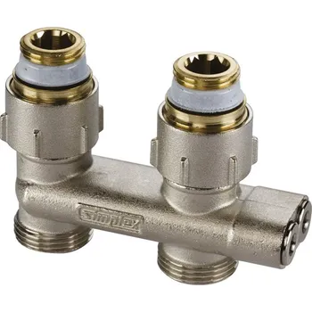 Vodovodní potrubí Šroubení připojovací Flamco F10076 1/2"×3/4" přímé pro zaměněné potrubí