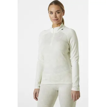 Dámské tričko Funkční triko HELLY HANSEN 49410 012 W LIFA MERINO MIDW GRA 1/2 ZIP Velikost: L