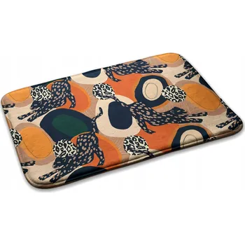 Hrací deka Měkká Hrací Podložka Koberec Junior Pro Děti Leopard 90x60 cm