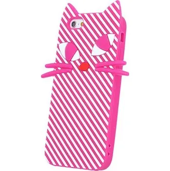 Pouzdro na mobilní telefon 3Dcase Huawei Y5 II kočka šedá - pouzdro na mobilní telefon