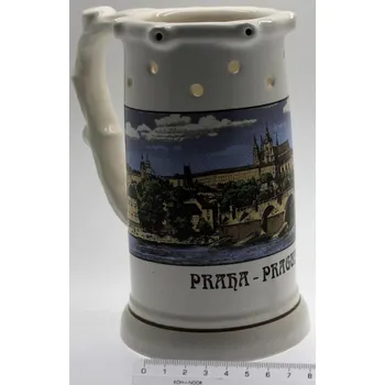 Hlavolam Nádoba s tajným překvapením - korbel Praha Prague