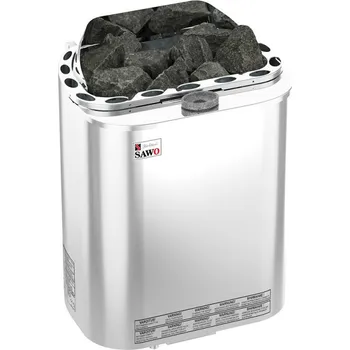 Sawo sunová kamna elektrická Scandia Combi 8,0kw NS TRENDLINE Steel