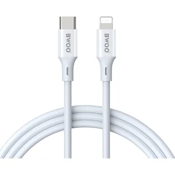 Datový kabel Beweare BWOO kabel X283 USB-C do Lightning - bílý